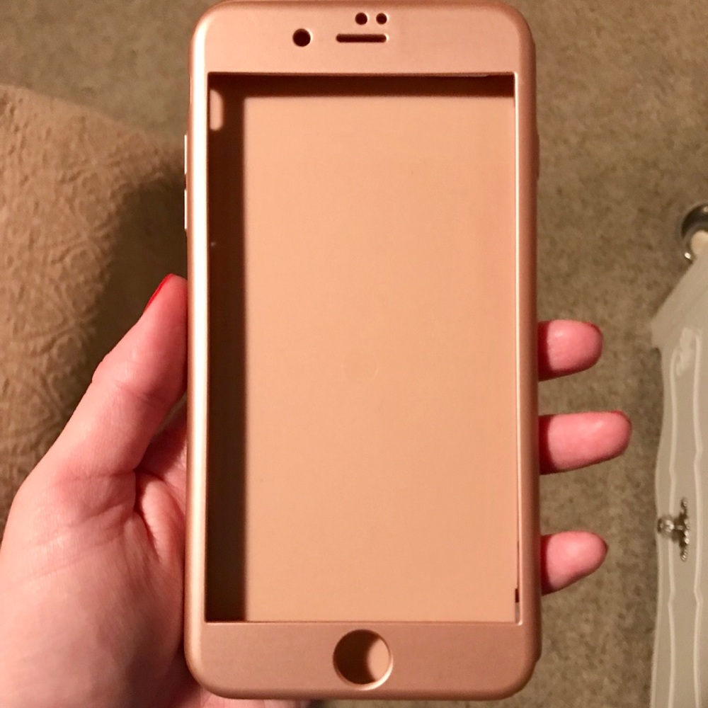 Rose gold iPhone 7 Plus case